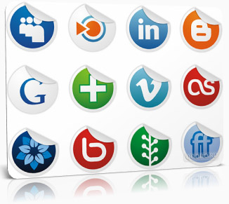 Socialize icons set - Иконки для веб-сайта