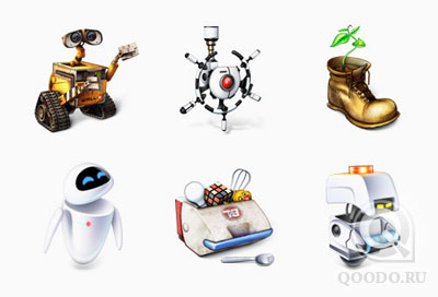 Wall-E - Иконки для веб-сайта