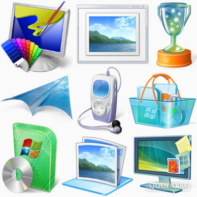 Windows Server 2010 Icons - Иконки для веб-сайта