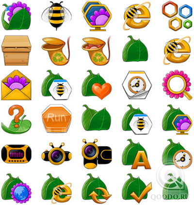 Little Bee Icon - Иконки для веб-сайта