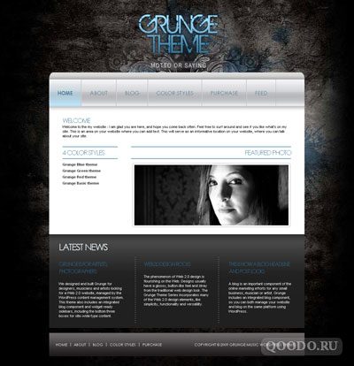 iT Grunge - Шаблон для WordPress