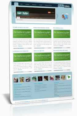 Premium Theme Folio!dea - Шаблон для WordPress
