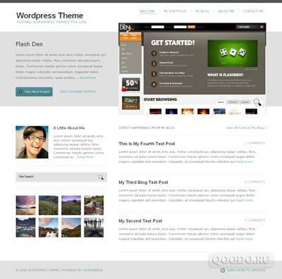 ThemeForest YourFolio - Шаблон для WordPress