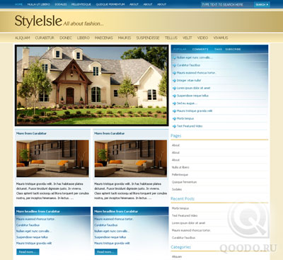 Premium Theme Styleisle - Шаблон для WordPress