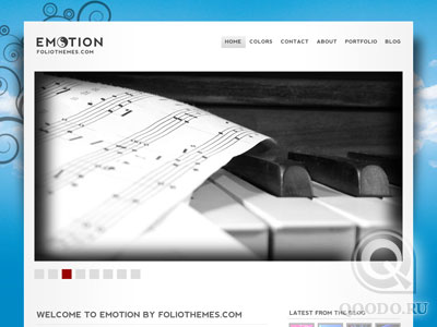 ThemeForest eMotion - Шаблон для WordPress